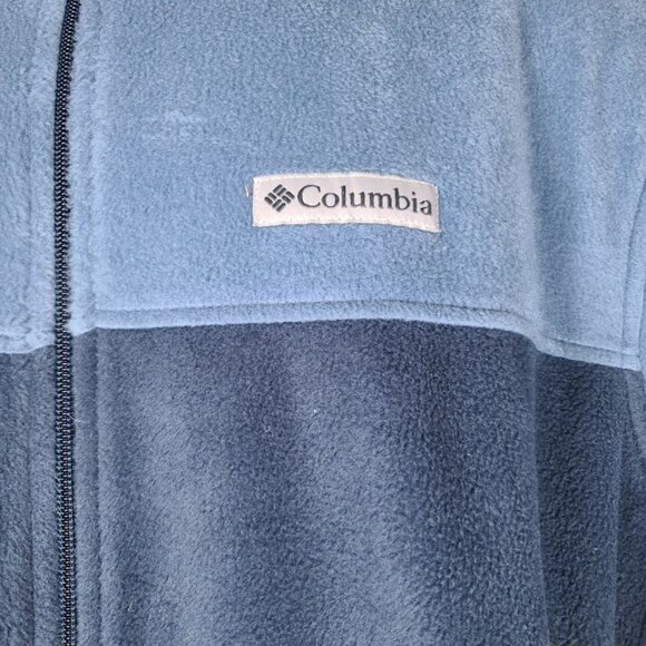 Columbia Men's Blue Steens Mountain 2.0 Outdoor Fleece Jacket Size XL - Picture 4 of 8